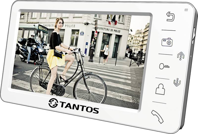 Монитор видеодомофона Tantos Amelie - SD (white)